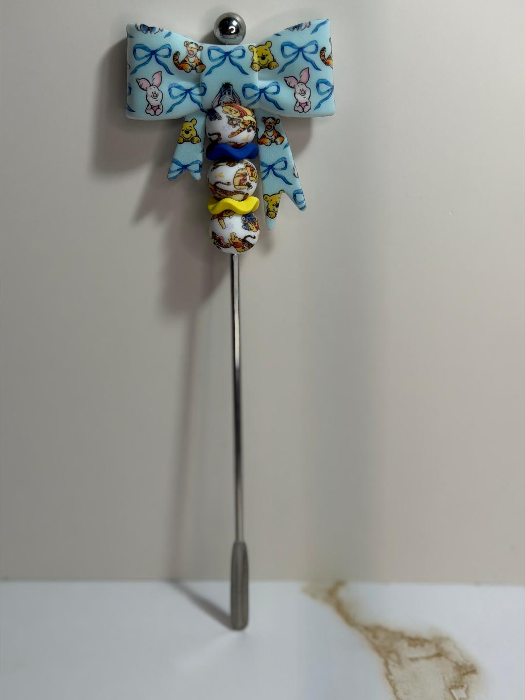 Yellow bear and friends stirrer