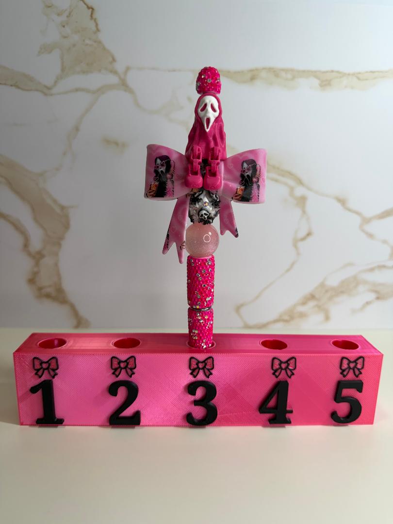 Numbered pen display