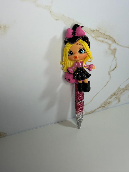 Pink pumpkin clay