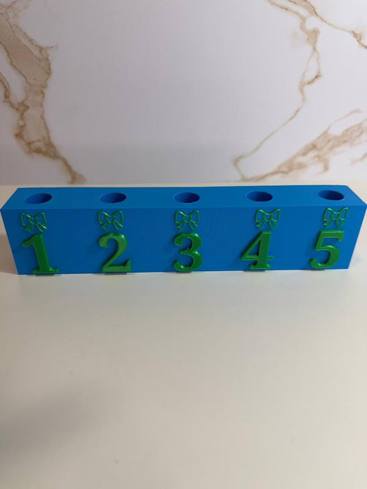 Blue pen display