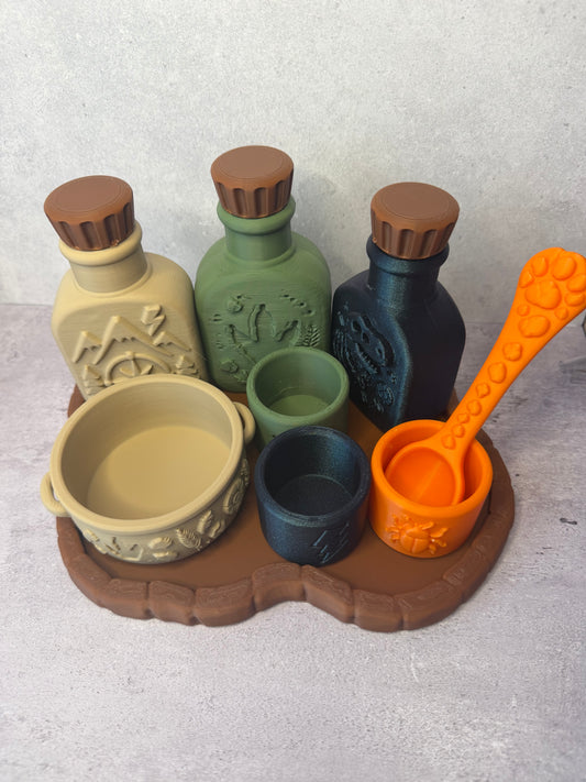 Dino sensory playset