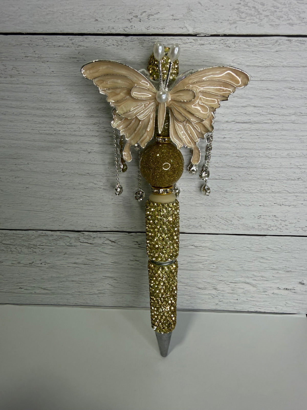 Butterfly Beaded Pen