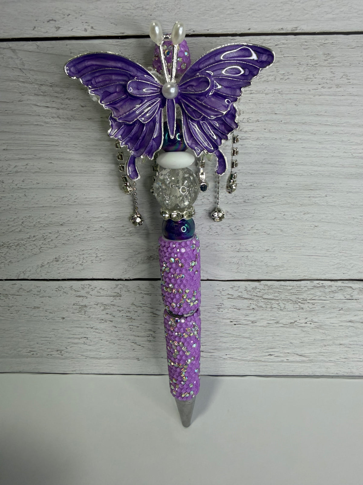 Butterfly Beaded Pen
