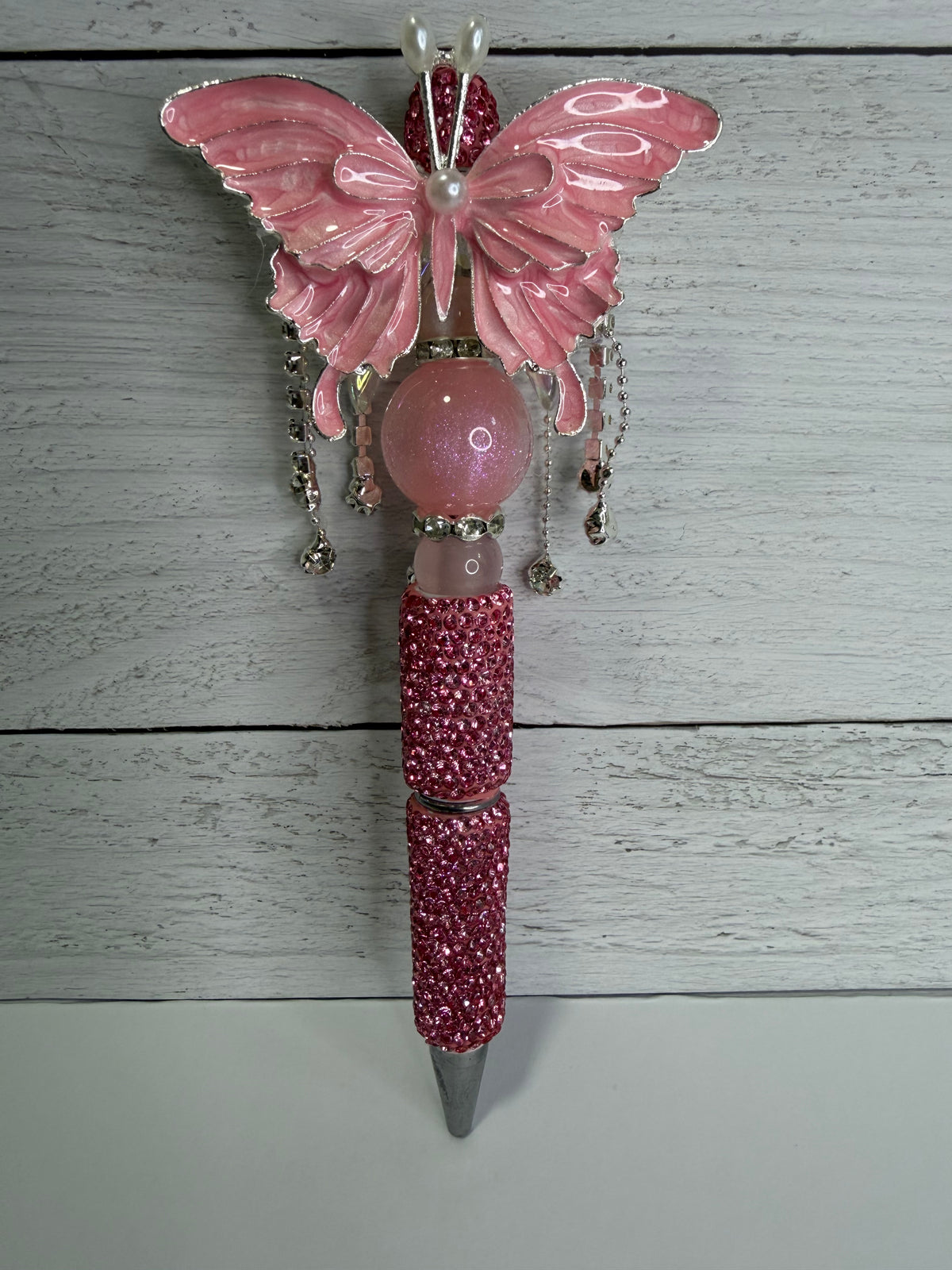 Butterfly Beaded Pen