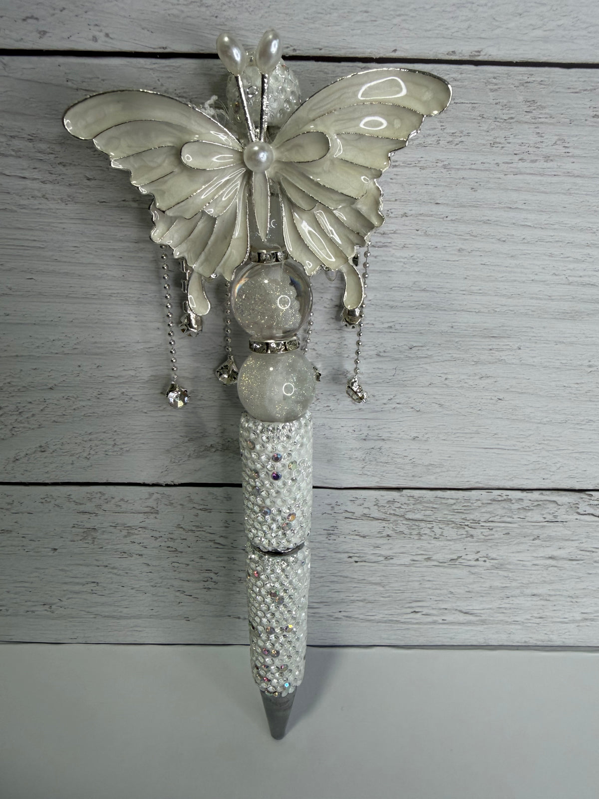 Butterfly Beaded Pen