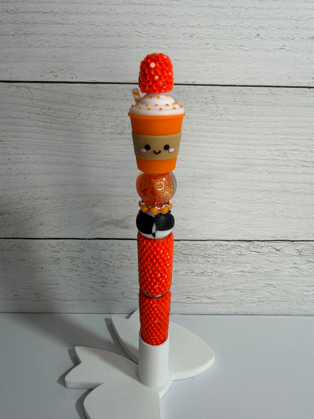coffee beaded pens