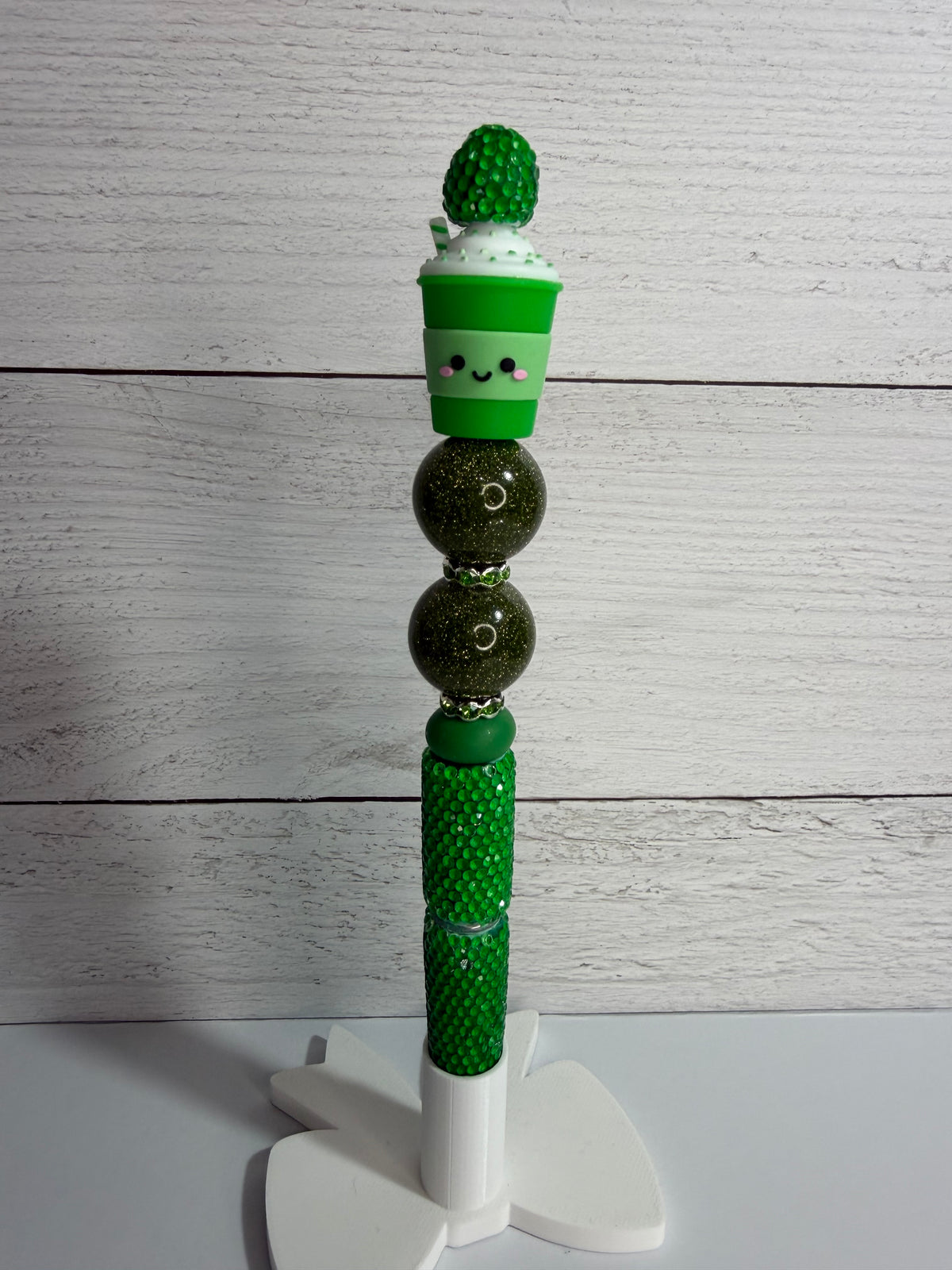 coffee beaded pens