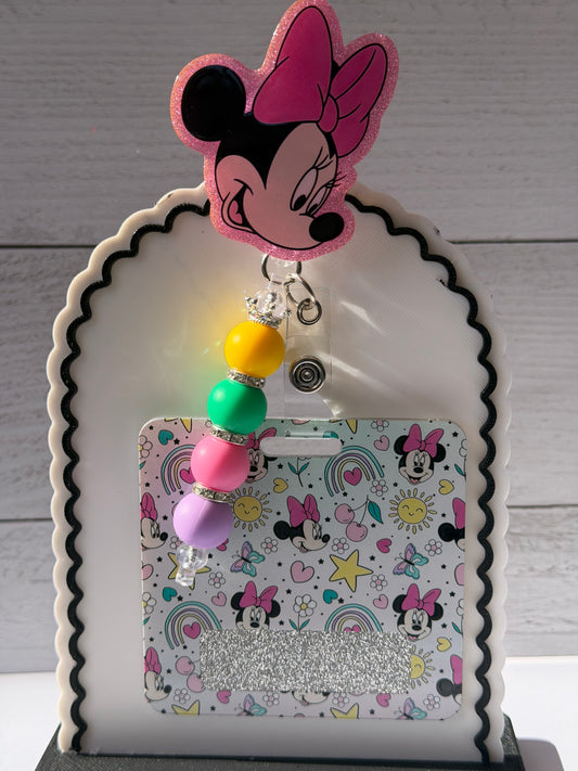 Mouse badge reel