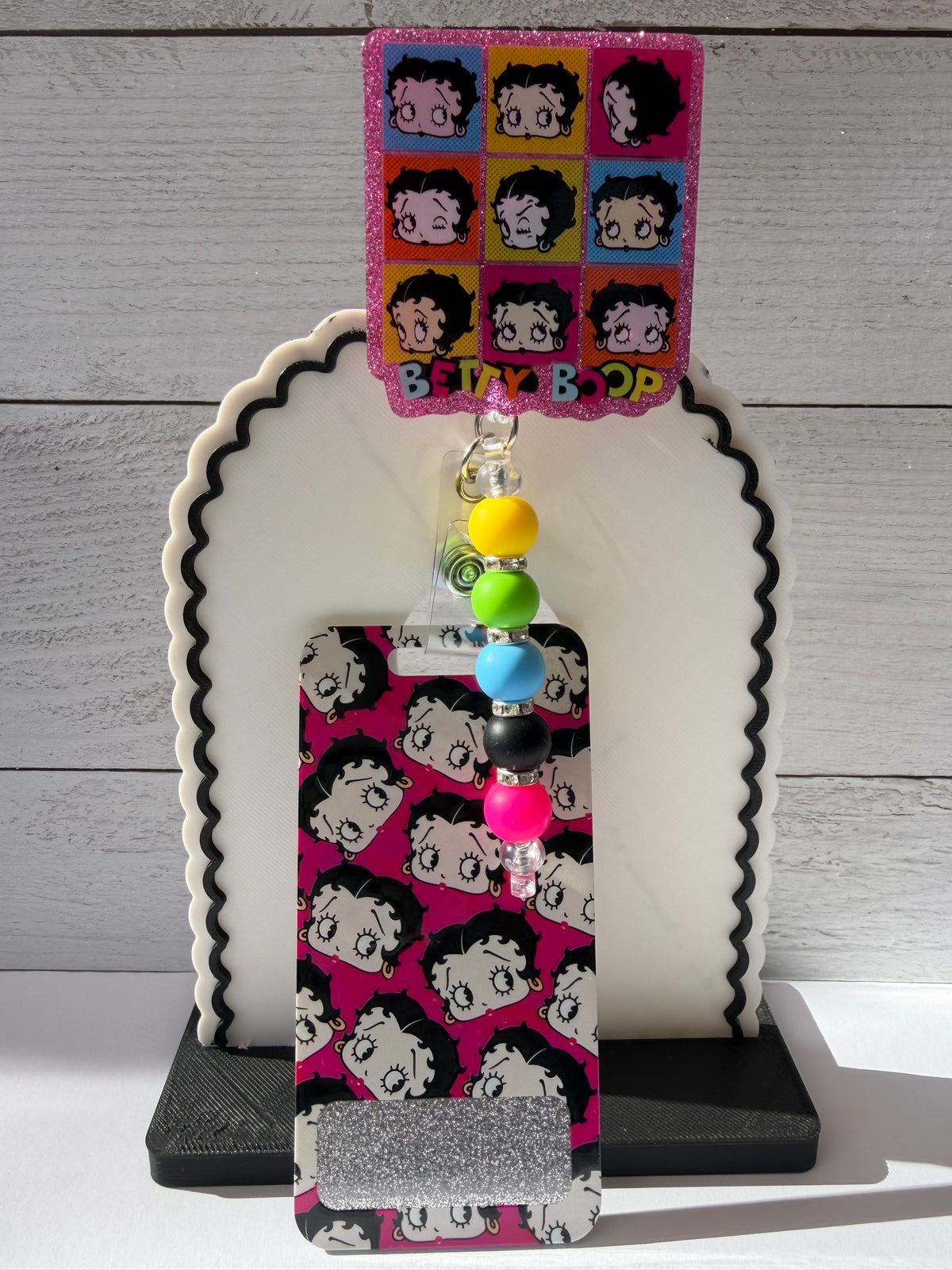Betty badge reel