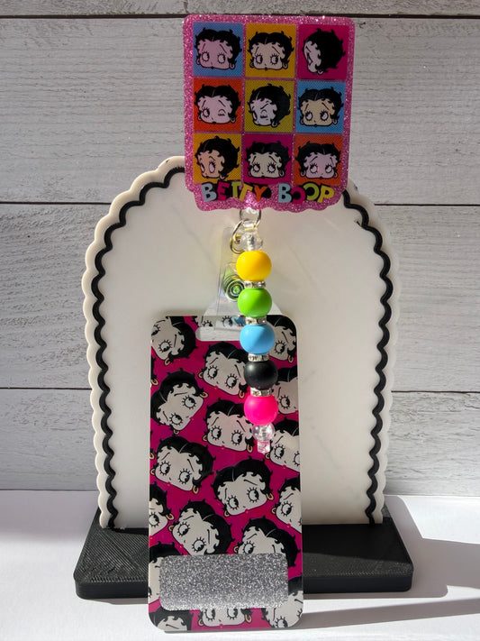 Betty badge reel