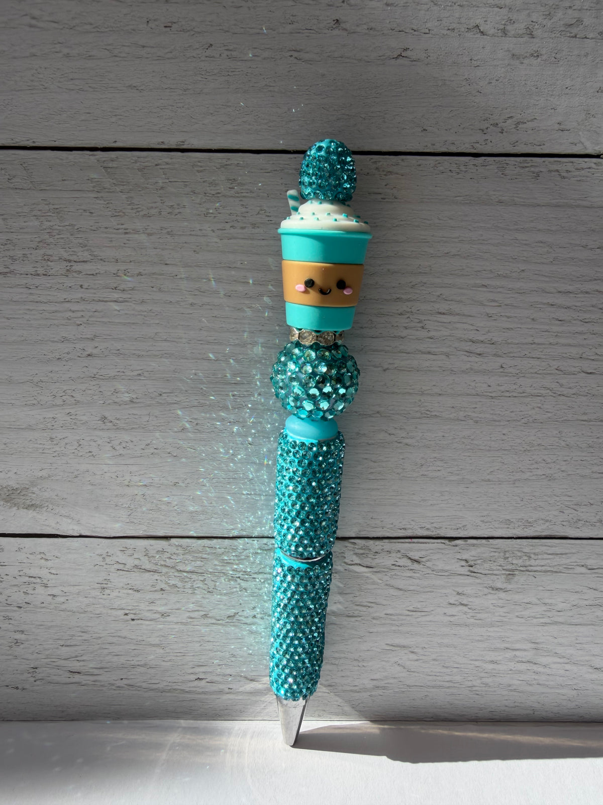 coffee beaded pens
