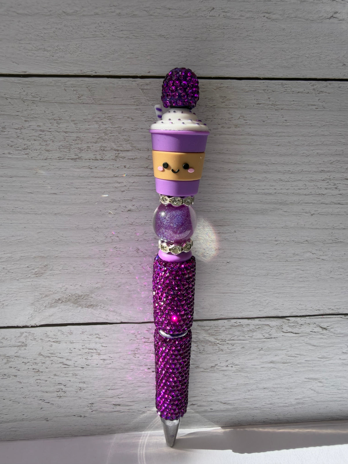 coffee beaded pens